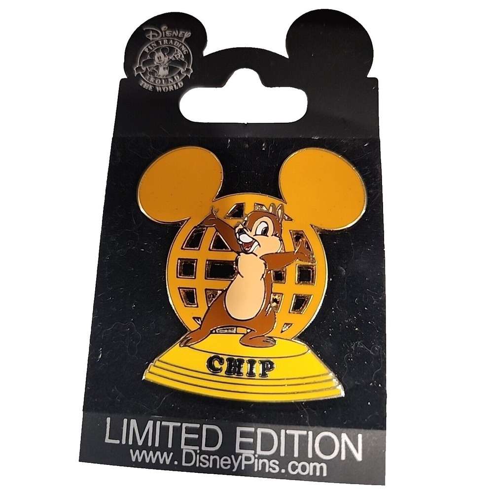 Disney Pin CHIP GLOBE WDW 2009 Walt Disney World Resort Ear Icon LE 3500 69980